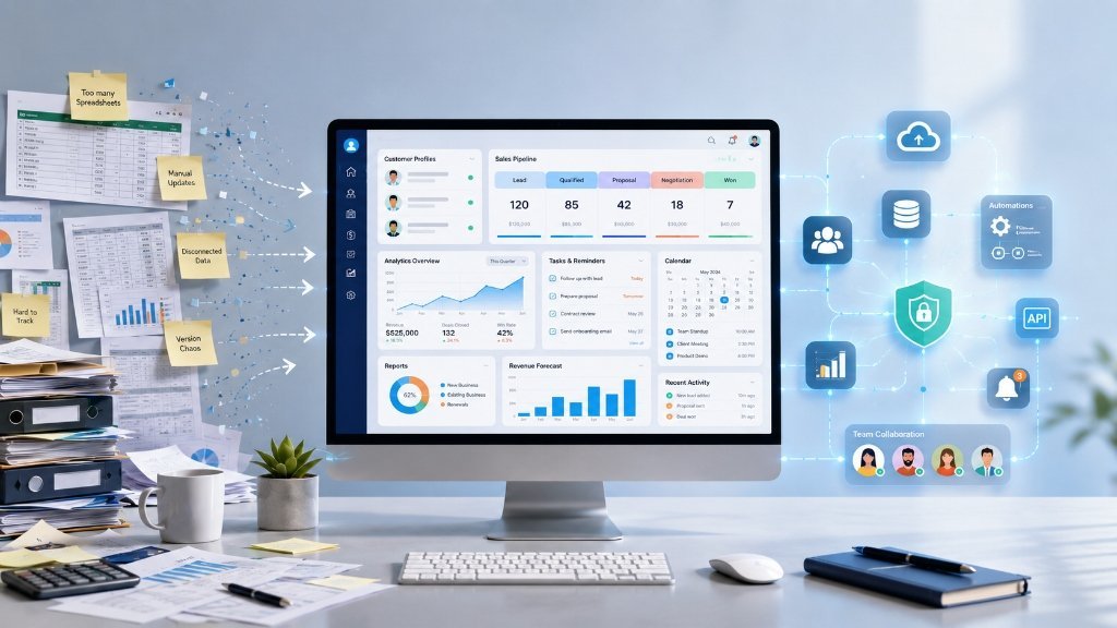 Why Every Growing Business Needs a Custom CRM Instead of Spreadsheets in 2026