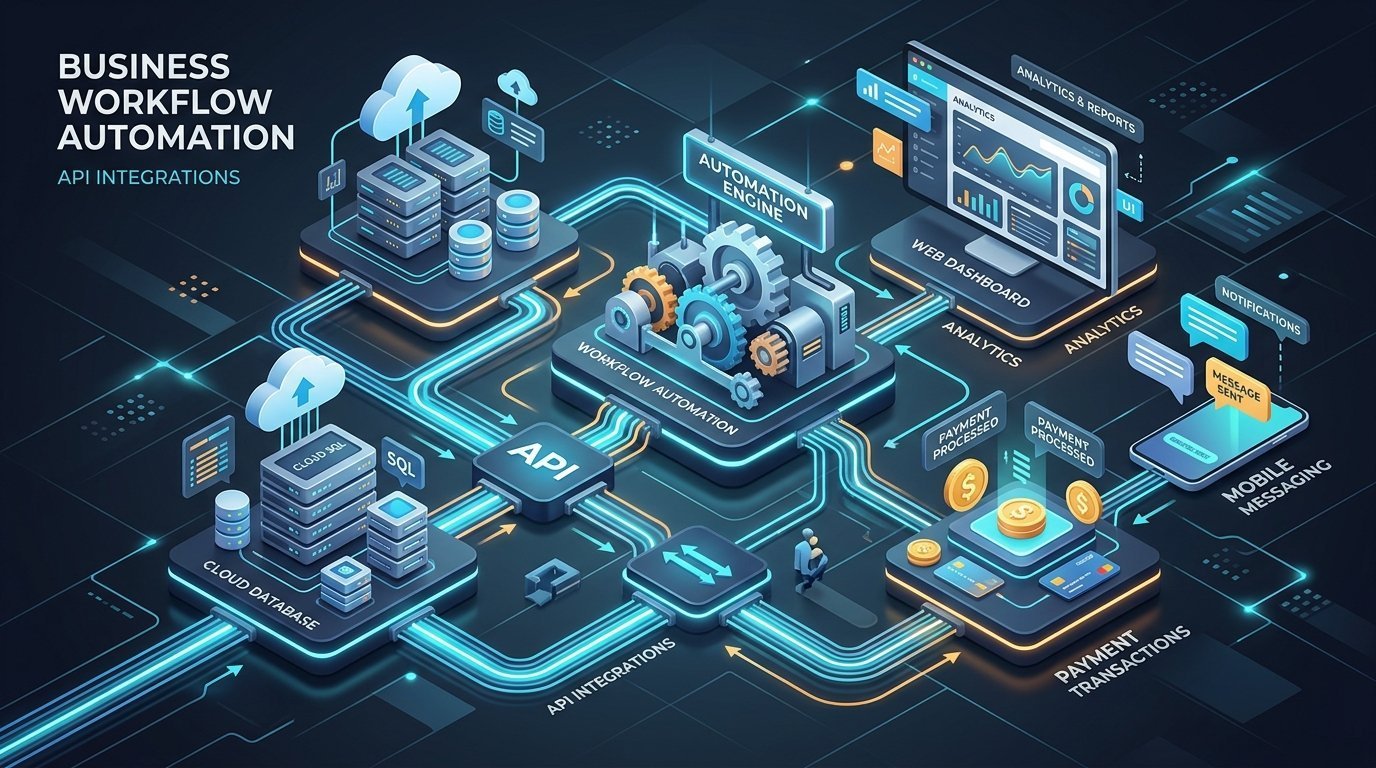 Business Workflow Automation in 2026: How Custom API Integrations Eliminate Manual Work and Accelerate Growth